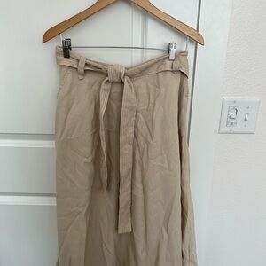 Banana Republic Factory Tan Maxi Skirt